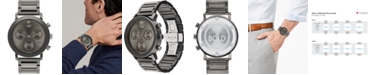 Movado Men's Swiss Chronograph Bold Evolution Gray Ion-Plated Steel Bracelet Watch 42mm, First at Macy's 
